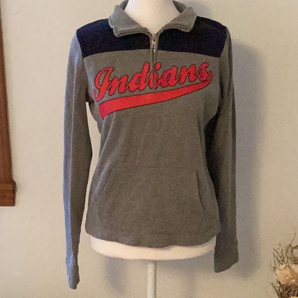 Victoria Secret Indians quarter zip